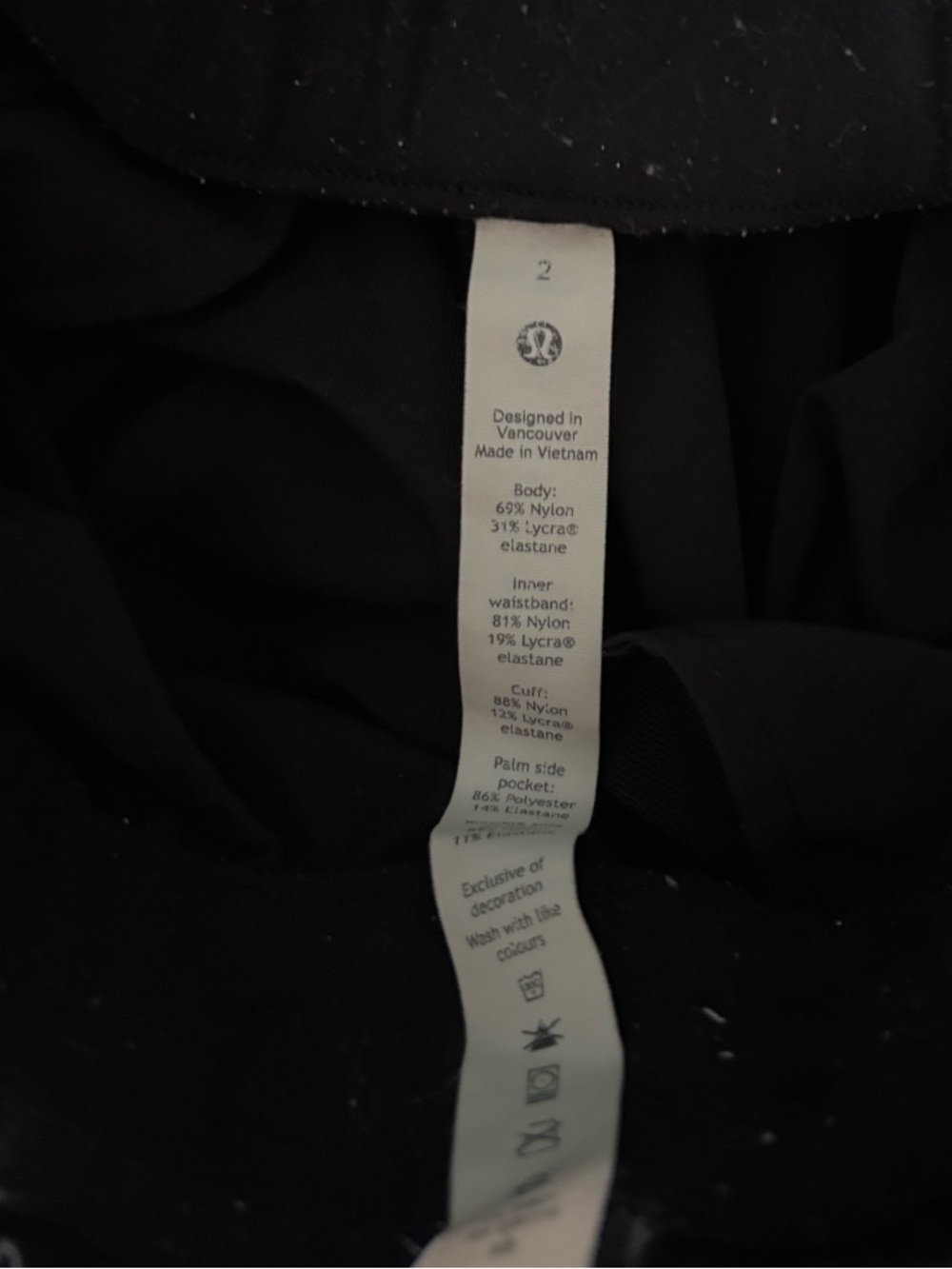 lululemon athletica Black Track Joggers - Picture 6 of 6